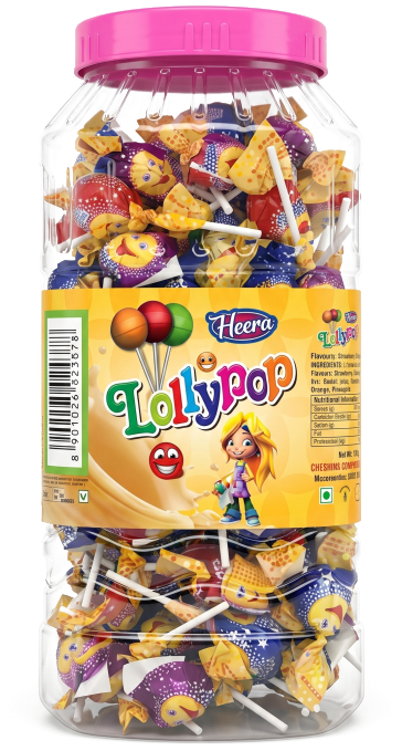 Heena Mix Lollipop Jar - Lollipops