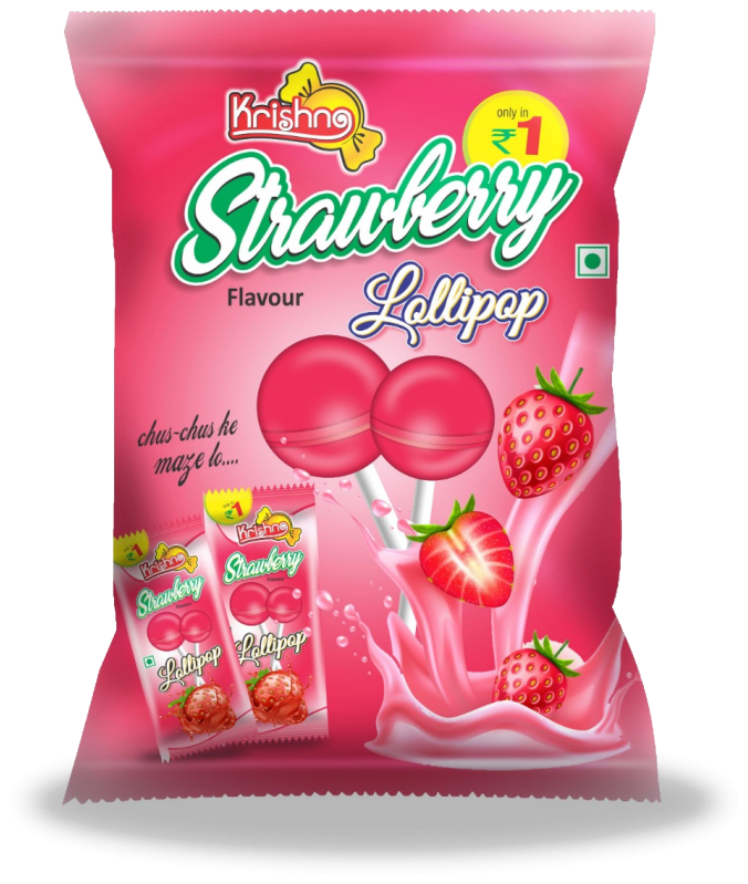 Strawberry Lollipop - Lollipops