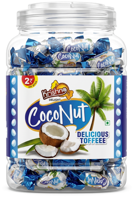 Coconut Toffee Jar (2 Rs)