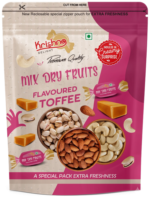 Mix Dry Fruits Flavoured Toffee